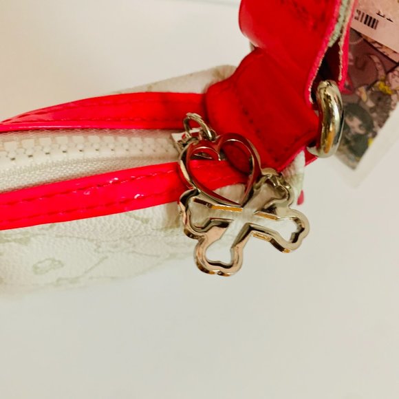 TOKIDOKI PICO FLUO VAMPIRE LIPS CROSSBODY BAG WITH DUST BAG - Picture 9 of 13